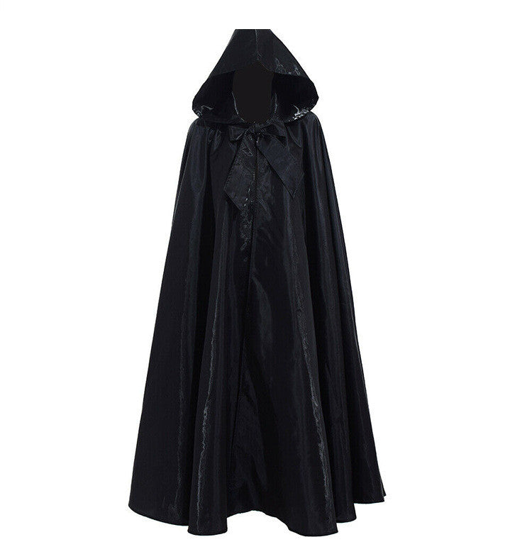 Halloween Costume Medieval Cloak Wizarding Robe