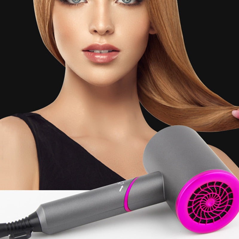 Folding Hair Dryer Portable Handle Seamless Folding Household Hair Dryer Strong Wind Air Cold Hot Air Diffuser Fast Dry