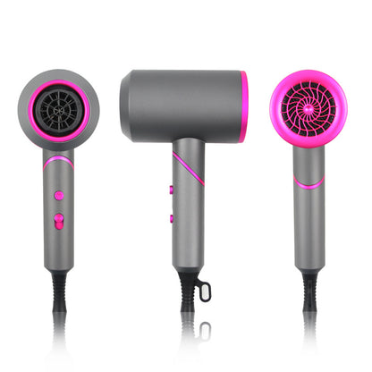 Folding Hair Dryer Portable Handle Seamless Folding Household Hair Dryer Strong Wind Air Cold Hot Air Diffuser Fast Dry