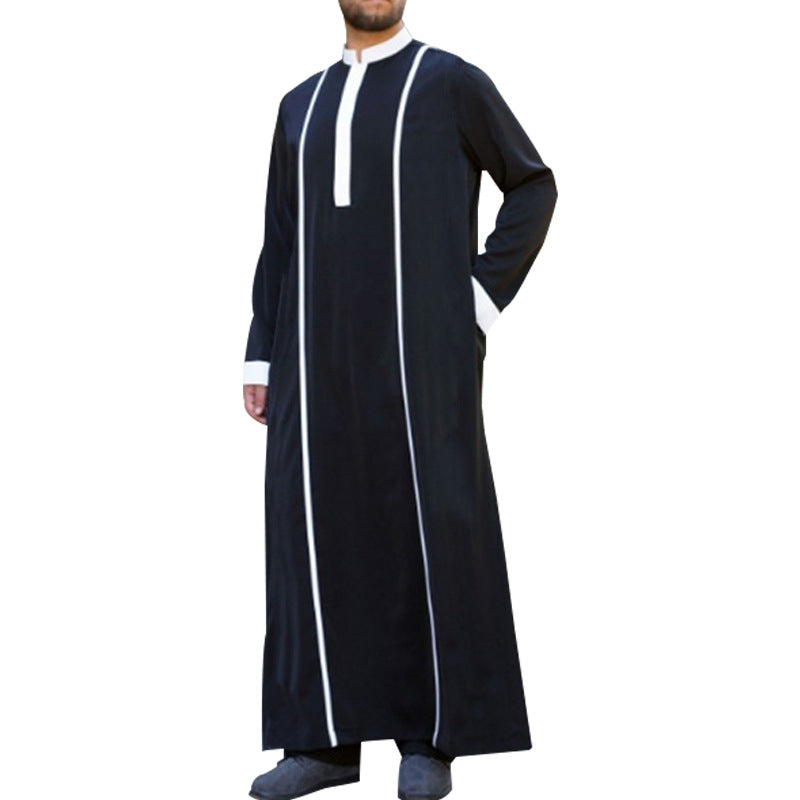 Muslim Costume Halloween Long Sleeve C Suit Kaftan Islamic Jubba Costume Robe