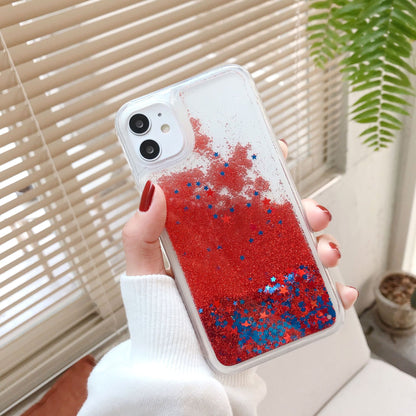 Star Glitter Liquid Quicksand Mobile Phone Case All Inclusive