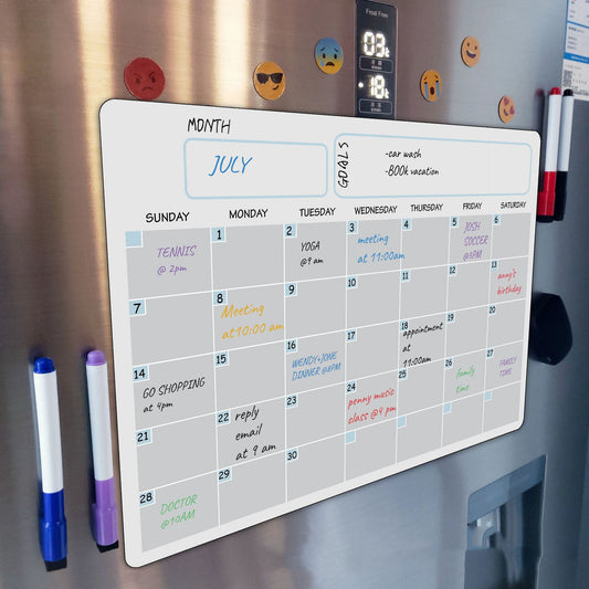 A3 Month Week Planner Magnetic Calendar Refrigerator Magnet