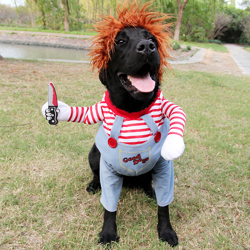 Halloween Pet Costume Adjustable Dog Cosplay Costume
