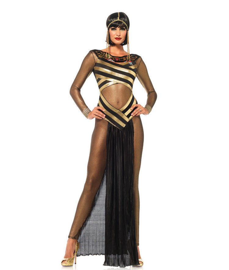 Halloween Greek Goddess Costume Ancient Cleopatra Uniform