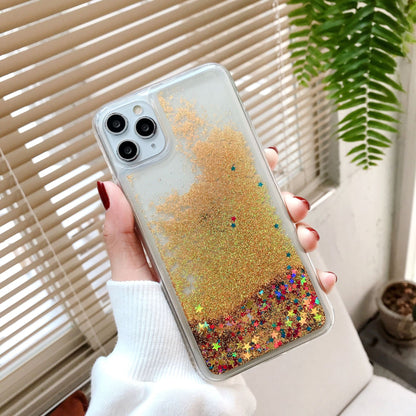 Star Glitter Liquid Quicksand Mobile Phone Case All Inclusive