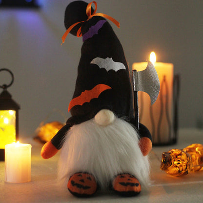 Halloween Decorations Non-woven Decoration With Lights