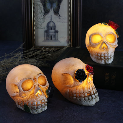 Scary Skull Dress Up Props Halloween Decorations