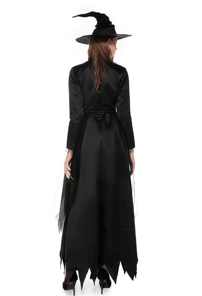 Halloween Fashion Black Witch Costume Suit