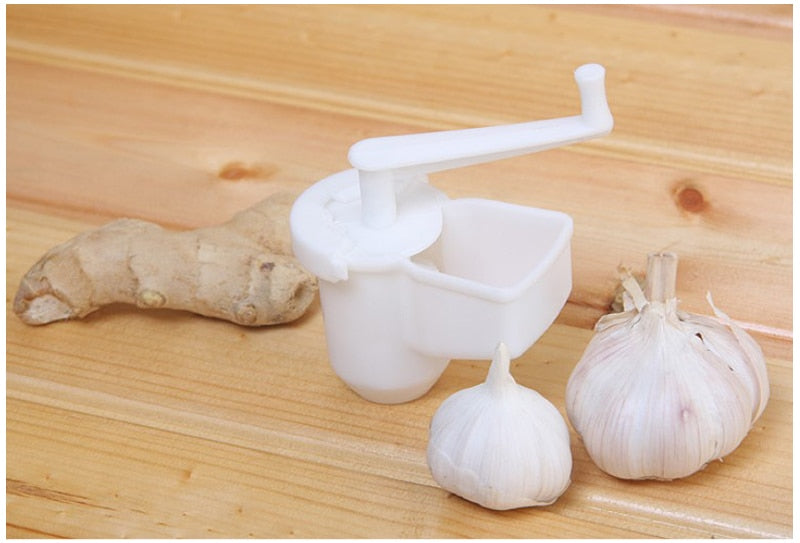 New Garlic Ginger Shredder Cutter Hand Driven Handle Presser Kitchen Tool Helper #55561