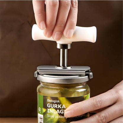 Kitchen Can Opener Adjustable Jar Openers Manual Spiral Seal Lid Remover Twist Off Screw Free Bottle Opener Keychain Included