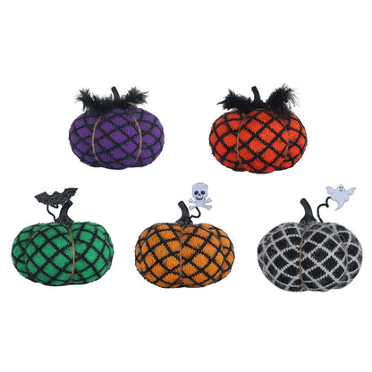 Halloween Pumpkin Ornaments Holiday Party Decorations