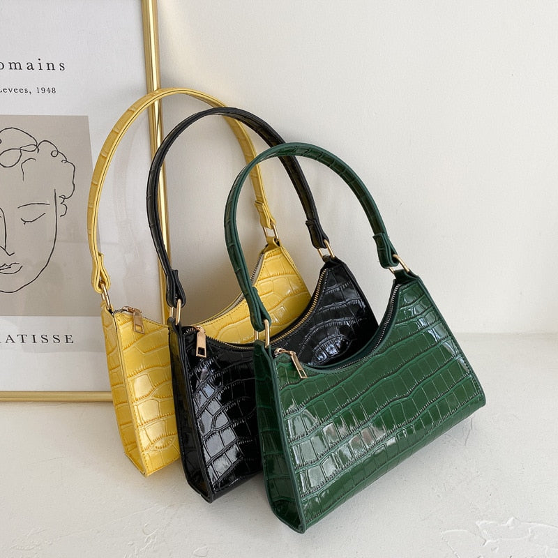 Totes Shoulder Bag Female Leather Solid Color Chain Handbag