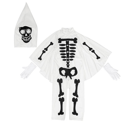 Halloween Dress Up Children's Performance Skull Costume