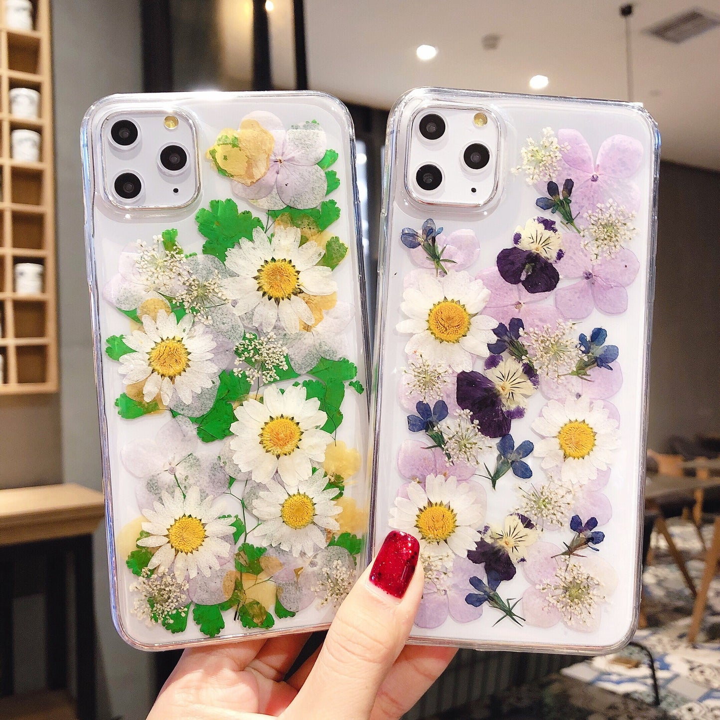 Preserved Flower Epoxy Phone Cases