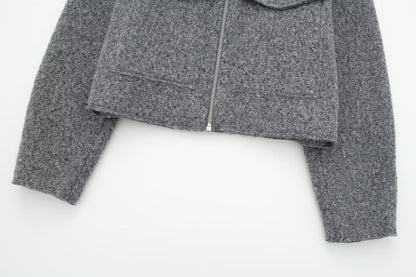 Polo Collar Pocket coat